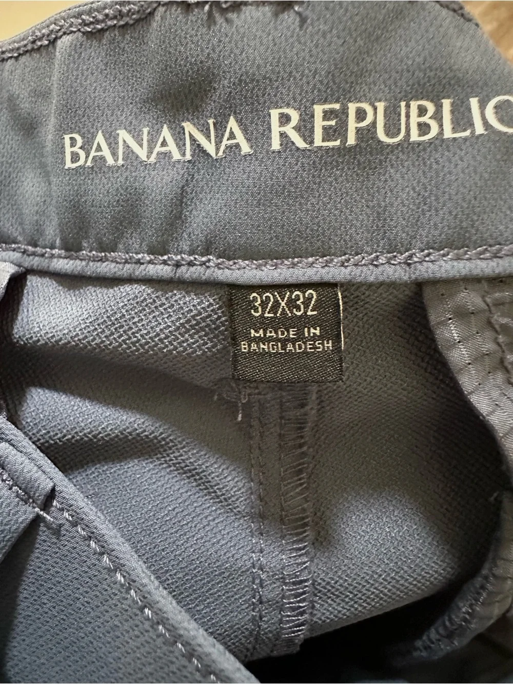Banana Republic Men’s Slate Gray Formal Pants